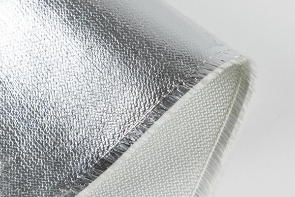 Tela de fibra de vidrio laminada con papel de aluminio
