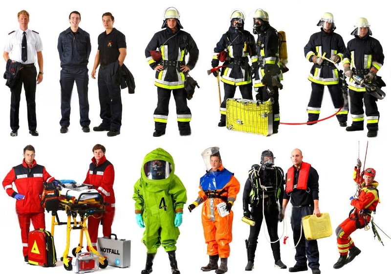 ¿Cuáles son los materiales para confeccionar uniformes de bomberos?