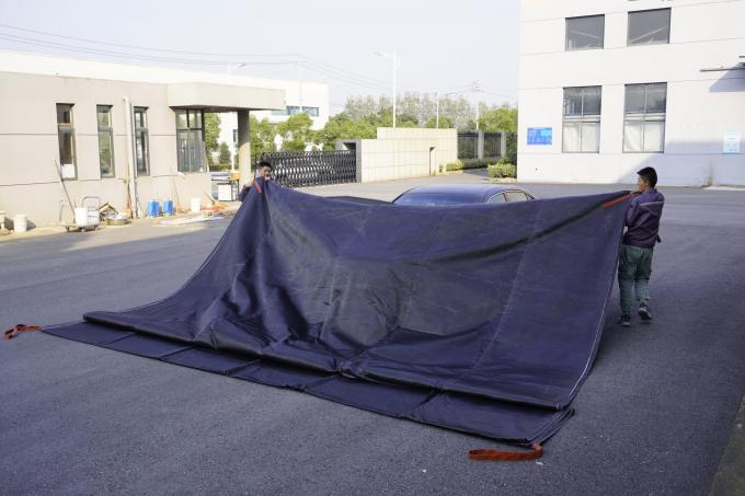 Materiales utilizados para fabricar una manta ignífuga para vehículos eléctricos