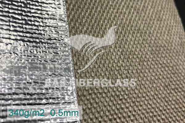 Tela aluminizada de Eas-fibra de vidrio