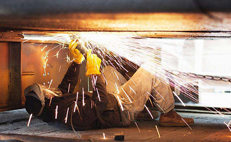 Manta protectora para soldar