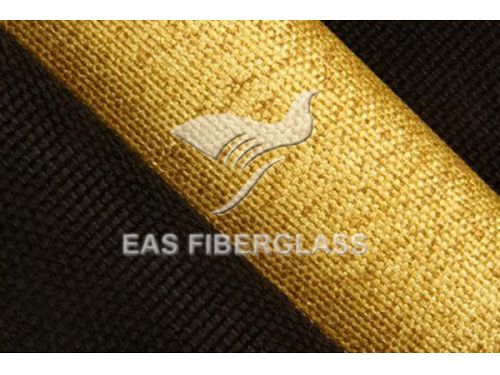 Tejido de fibra de vidrio recubierto de vermiculita