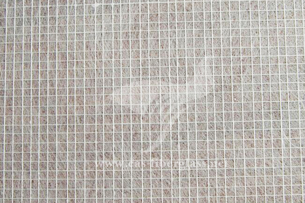 Tejido de vidrio reforzado para cubiertas