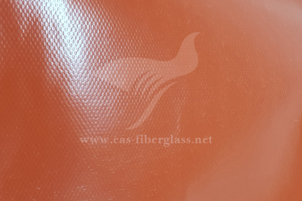 Tela de fibra de vidrio de silicona calandrada