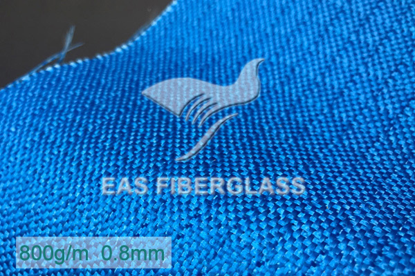 Tejido de vidrio coloreado