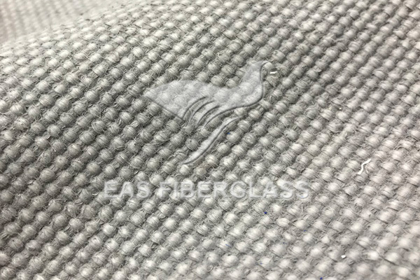 Tejido de vidrio recubierto de silicato de calcio