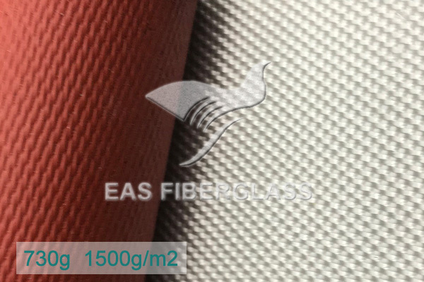 Tejido de sílice recubierto de silicona