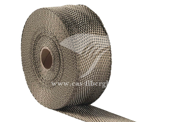 Cinta de fibra de basalto para tubos de escape