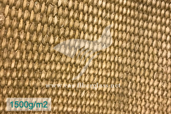 Tela de sílice recubierta de vermiculita