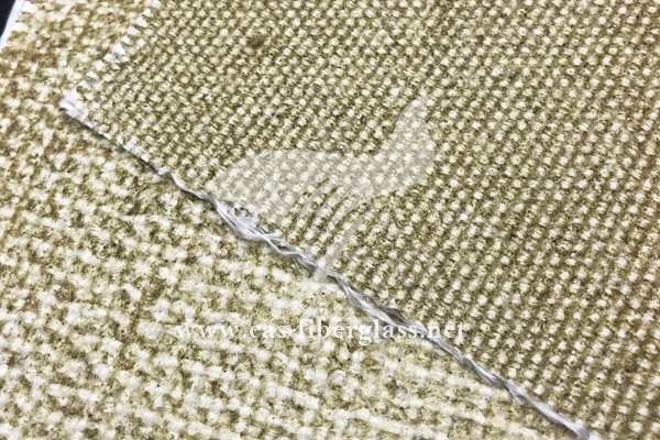 Tela de fibra de vidrio recubierta de vermiculita